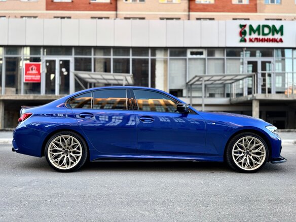 2018 BMW 3 серии 330i xDrive VII (G2x), синий - вид 8
