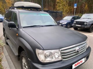2006 Toyota Land Cruiser 100 Series Рестайлинг 2, чёрный, 2050000 рублей, вид 2