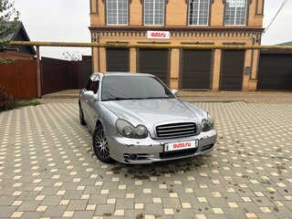 2007 Hyundai Sonata ТагАЗ IV (EF) Рестайлинг, серебристый, 320000 рублей, вид 5