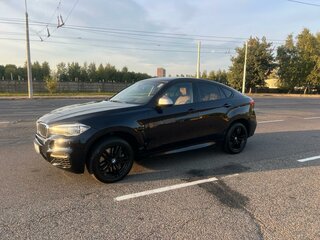 2017 BMW X6 M50d II (F16), чёрный, 3490000 рублей, вид 4