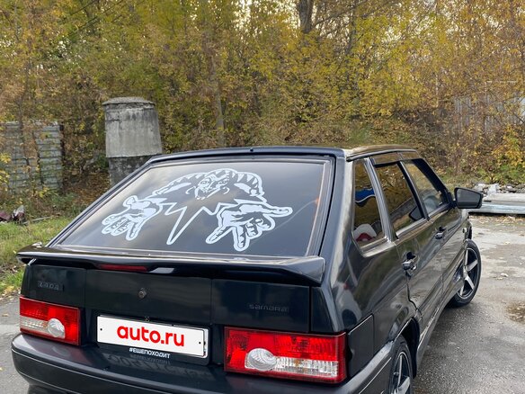 2006 Lada (ВАЗ) 2114, серый, 150000 рублей - вид 4
