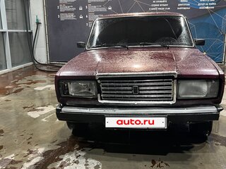 2007 Lada (ВАЗ) 2107, пурпурный, 95000 рублей, вид 3