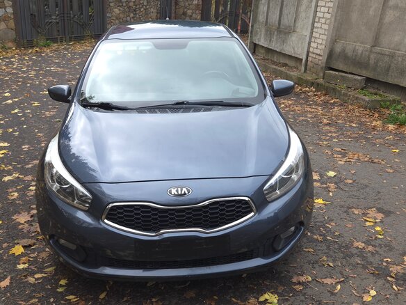 2014 Kia Ceed II, синий, 990000 рублей - вид 1