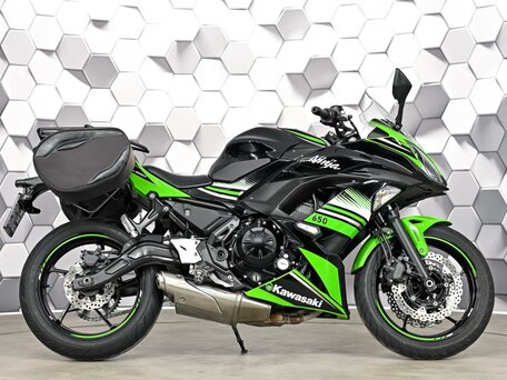 2017 Kawasaki Ninja 650, чёрный, 695000 рублей, вид 3