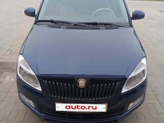2010 Skoda Fabia II Рестайлинг, синий, 466000 рублей, вид 2