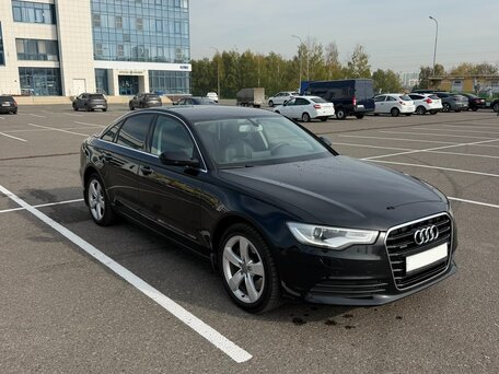 2013 Audi A6 IV (C7), чёрный, 2200000 рублей, вид 3