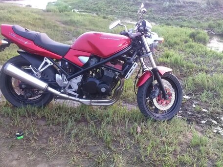 1994 Suzuki Bandit GSF 400, красный, 230000 рублей, вид 1