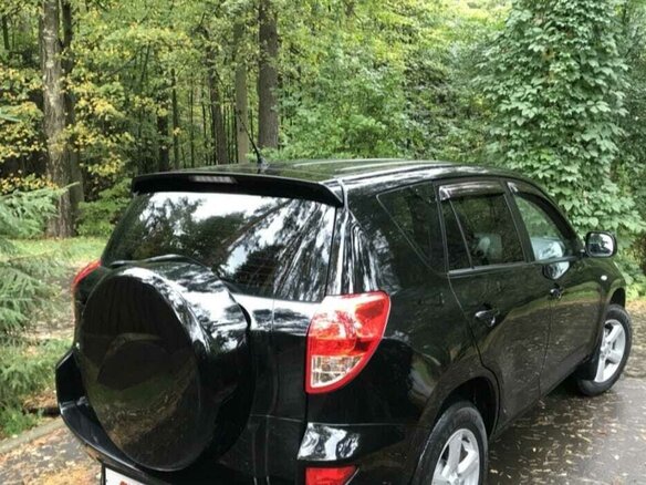 2008 Toyota RAV4 III (XA30), чёрный, 1100000 рублей - вид 9