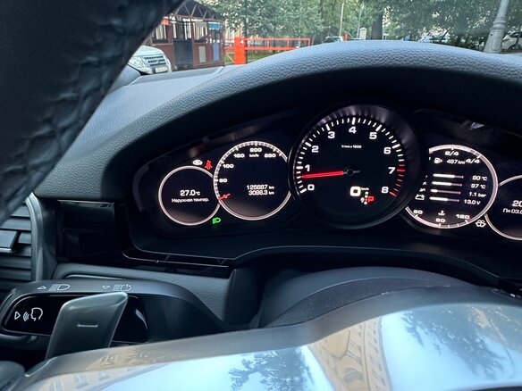 2019 Porsche Cayenne III, серый, 5800000 рублей - вид 11