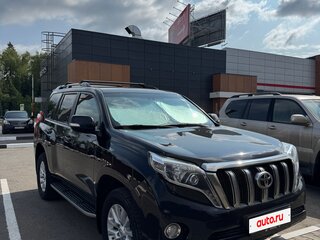 2016 Toyota Land Cruiser Prado 150 Series Рестайлинг 1, чёрный, 3200000 рублей, вид 1