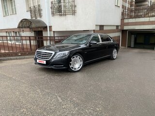 2017 Mercedes-Benz Maybach S-Класс 400 I (X222), чёрный, 5300000 рублей, вид 1
