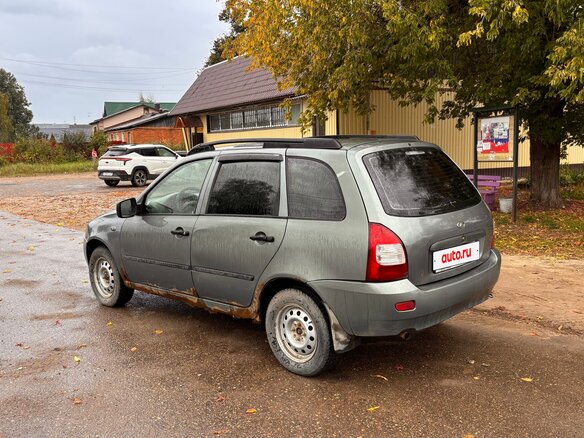 2009 Lada (ВАЗ) Kalina I, серый - вид 3