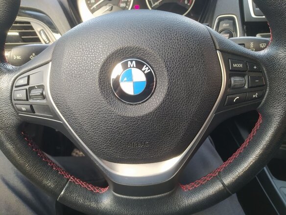 2017 BMW 1 серии 116d II (F20/F21) Рестайлинг, белый, 1250000 рублей - вид 7
