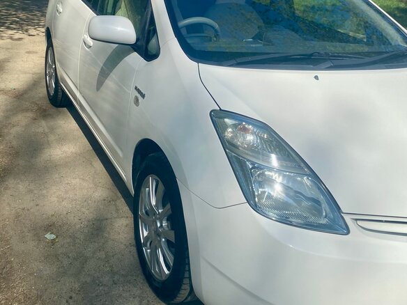 2010 Toyota Prius JDM II Рестайлинг (XW20), белый, 950000 рублей - вид 9