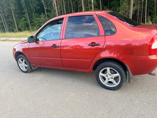 2007 Lada (ВАЗ) Kalina I, красный, 255000 рублей, вид 5