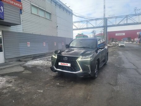 2019 Lexus LX 570 III Рестайлинг 2, чёрный, 8000000 рублей, вид 2