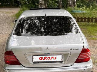 2005 Mercedes-Benz S-Класс 500 Long IV (W220) Рестайлинг, серебристый, 350000 рублей, вид 4