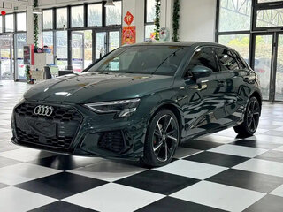 2022 Audi A3 Sportback 35 TFSI IV (8Y), зелёный, 1570000 рублей, вид 3