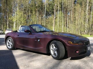 2004 BMW Z4 I (E85/E86), пурпурный, 2200000 рублей, вид 3