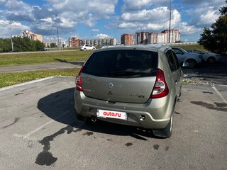 2011 Renault Sandero I, бежевый, 299000 рублей, вид 4