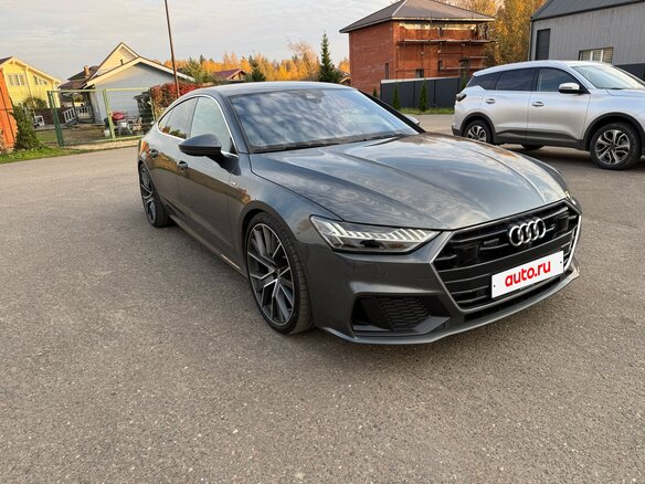 2020 Audi A7 45 TDI II (4K), серый, 5400000 рублей - вид 2
