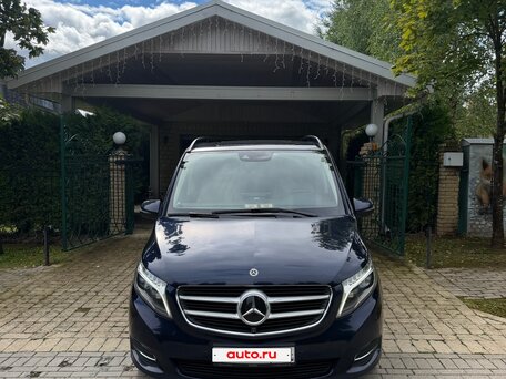 2018 Mercedes-Benz V-Класс Extra Long 250 d экстра длинный III (W447), синий, 5995000 рублей, вид 1