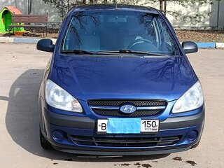 2007 Hyundai Getz I Рестайлинг, синий, 475000 рублей, вид 2