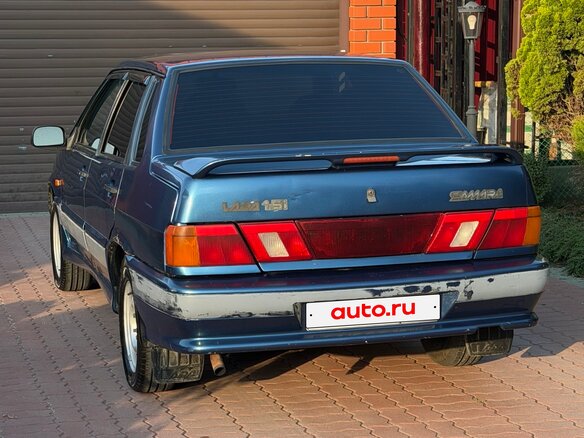 2004 Lada (ВАЗ) 2115, синий, 190000 рублей - вид 12