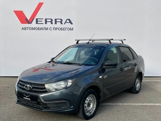 2018 Lada (ВАЗ) Granta I Рестайлинг, серый, 440000 рублей, вид 3