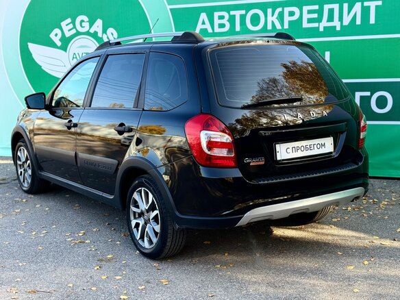 2023 Lada (ВАЗ) Granta I Рестайлинг, чёрный, 790000 рублей - вид 6