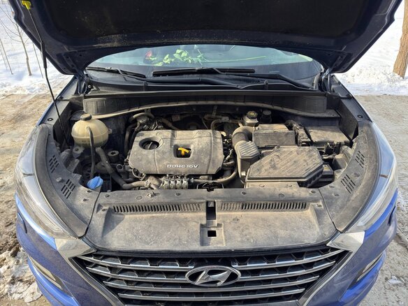 2019 Hyundai Tucson III Рестайлинг, синий, 2000000 рублей - вид 8
