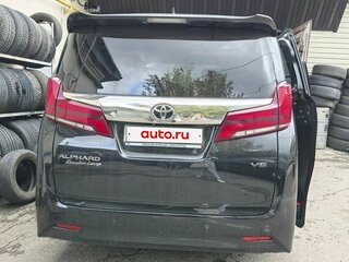 2019 Toyota Alphard III Рестайлинг, чёрный, 4490000 рублей, вид 2