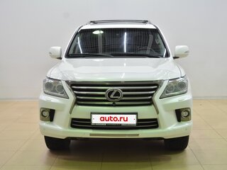 2014 Lexus LX 570 III Рестайлинг, белый, 4600000 рублей, вид 2