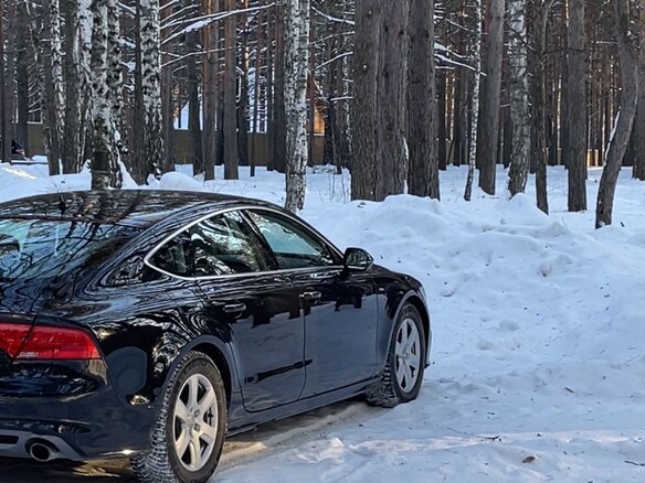 2012 Audi A7 I (4G), чёрный, 2200000 рублей