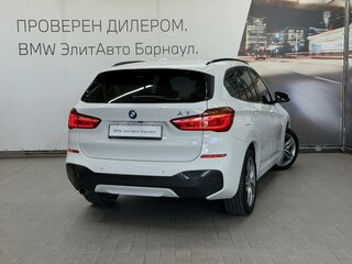 2017 BMW X1 18i sDrive II (F48), белый, 1990000 рублей, вид 2