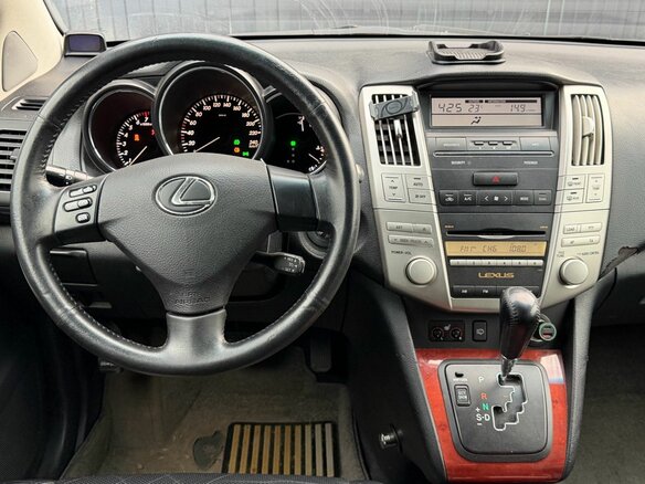 2007 Lexus RX 350 II Рестайлинг, голубой, 990000 рублей - вид 10