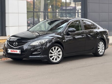 2009 Mazda 6 II (GH), чёрный, 699999 рублей, вид 3