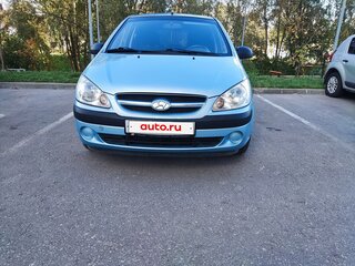 2007 Hyundai Getz I Рестайлинг, голубой, 398000 рублей, вид 2