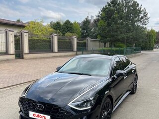 2021 Hyundai Sonata VIII (DN8), чёрный, 2950000 рублей, вид 2