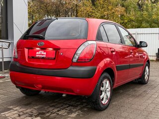 2009 Kia Rio II Рестайлинг, красный, 499000 рублей, вид 3