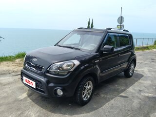 2013 Kia Soul I Рестайлинг, чёрный, 855555 рублей, вид 2