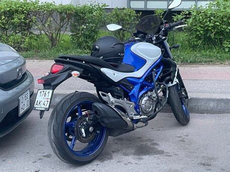 2012 Suzuki SFV 650 Gladius, белый, 450000 рублей, вид 2