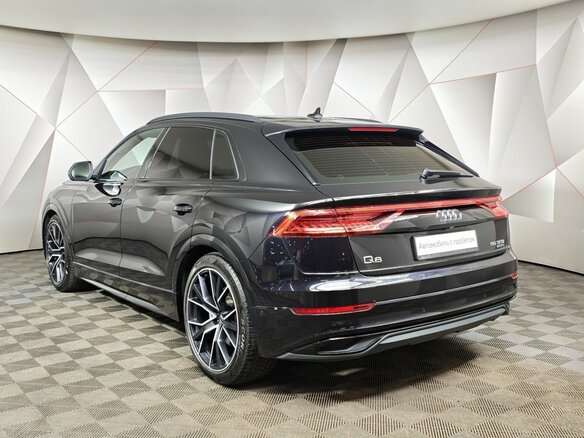 2019 Audi Q8 55 TFSI I (4M), чёрный, 6150000 рублей - вид 3