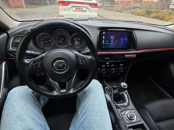 2014 Mazda 6 III (GJ), белый, 1250000 рублей - вид 7