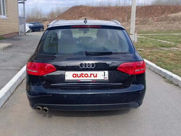 2008 Audi A4 IV (B8), чёрный, 750000 рублей - вид 6