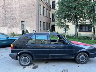 1990 Volkswagen Golf KAT II, чёрный, 65000 рублей, вид 4