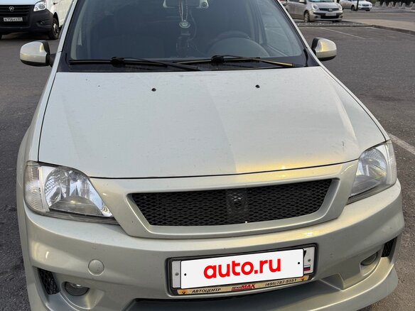 2008 Renault Logan I, серебристый, 650000 рублей - вид 8