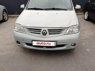 2009 Renault Logan I, серый, 265000 рублей, вид 3