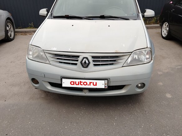 2009 Renault Logan I, серый, 265000 рублей - вид 2