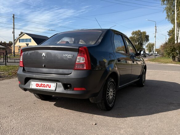 2010 Renault Logan I Рестайлинг, серый, 330000 рублей - вид 3